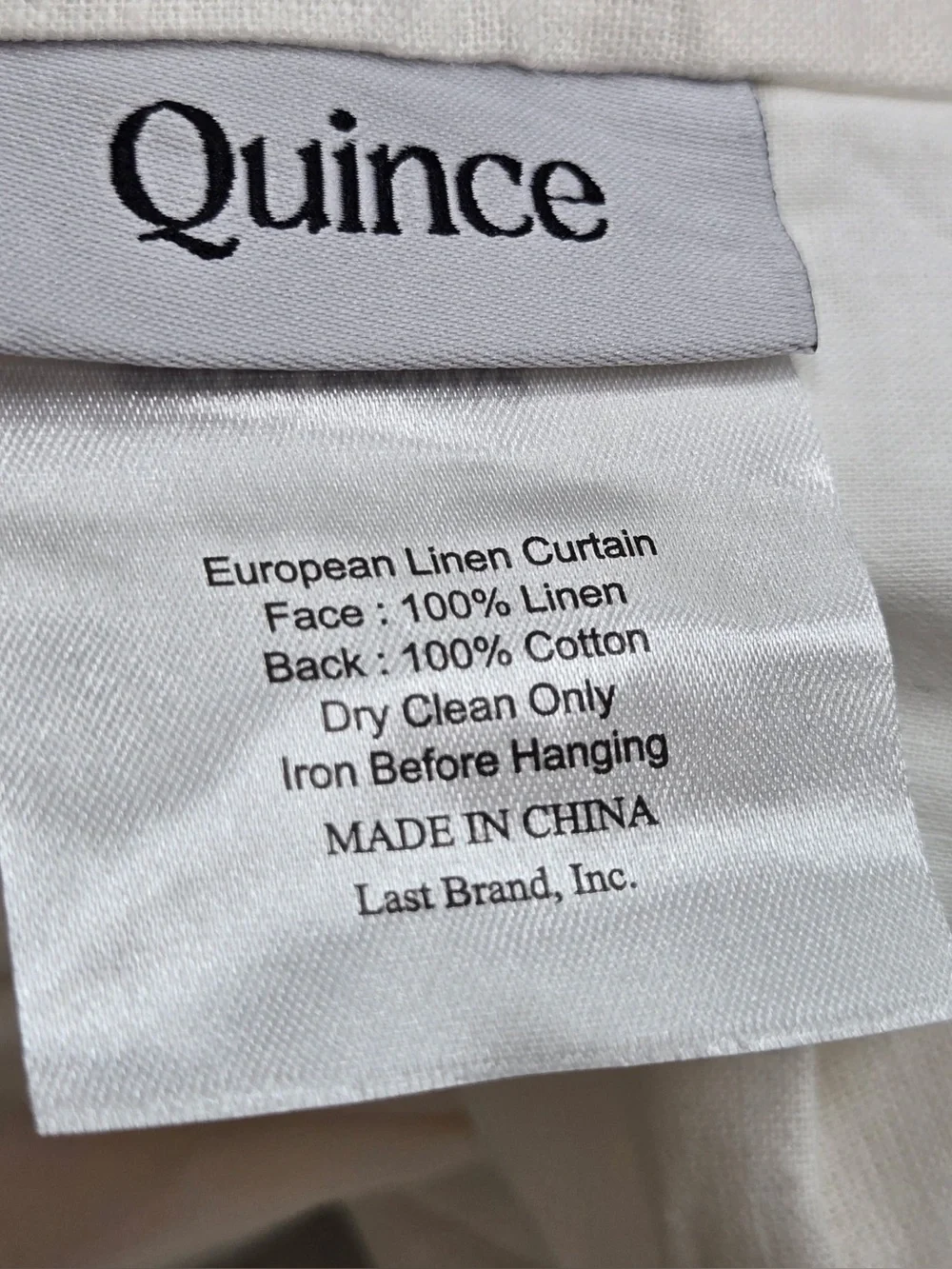 Quince includes 48x96